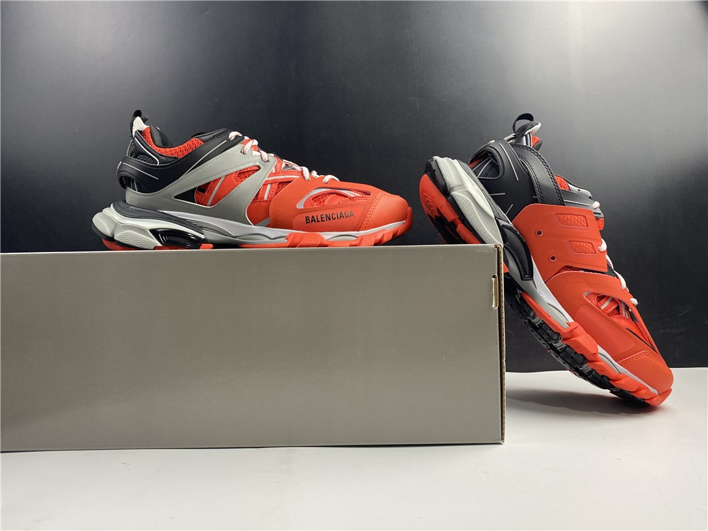 BLG TRACK SNEAKER ORANGE/BLACK